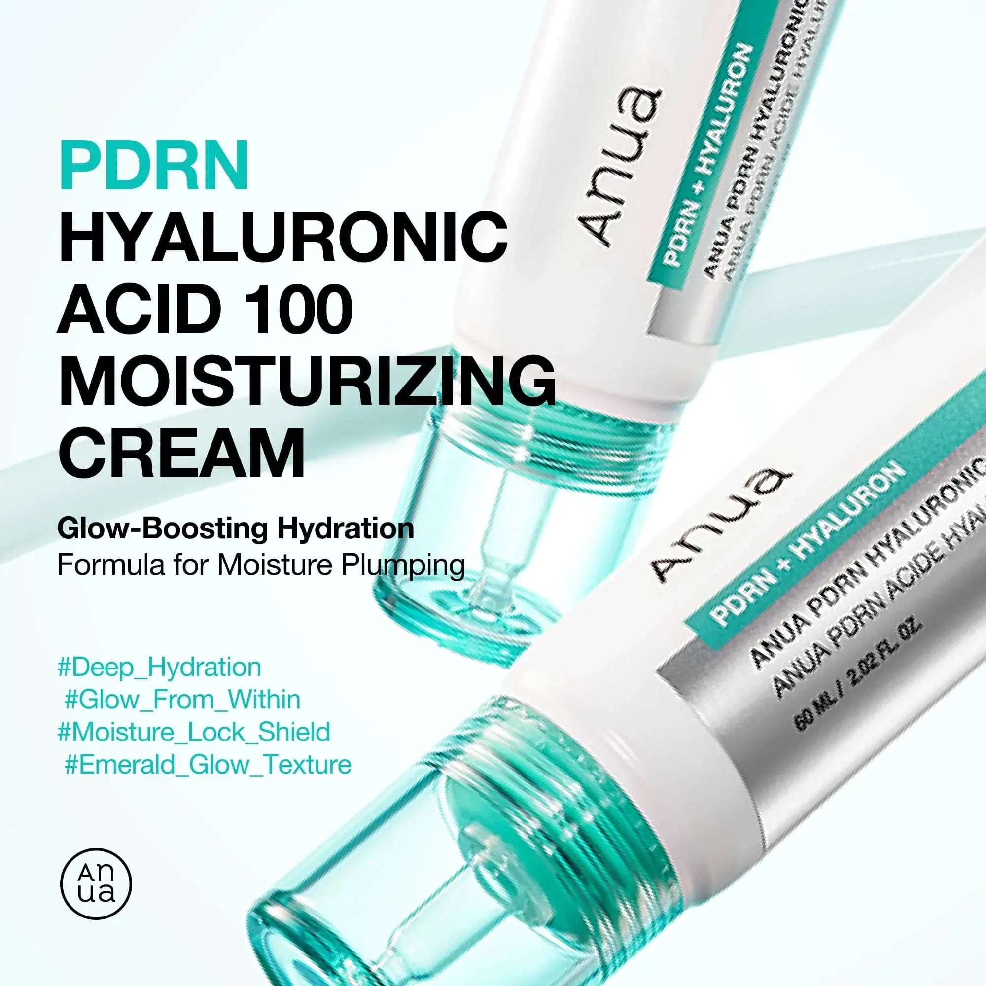 Anua PDRN Hyaluronic Acid 100 Moisturizing Cream korean skincare cream