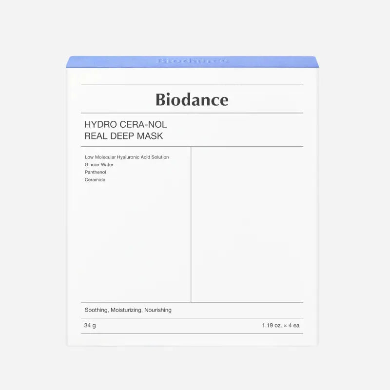 Biodance - Hydro Cera-nol Real Deep Mask - korean skincare - nashwa
