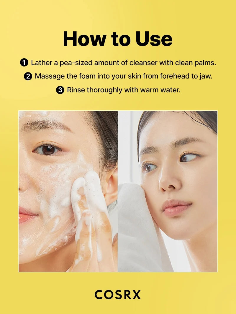 Gebruiksaanwijzing van de CosRX Advanced Snail Mucin Gel Cleanser