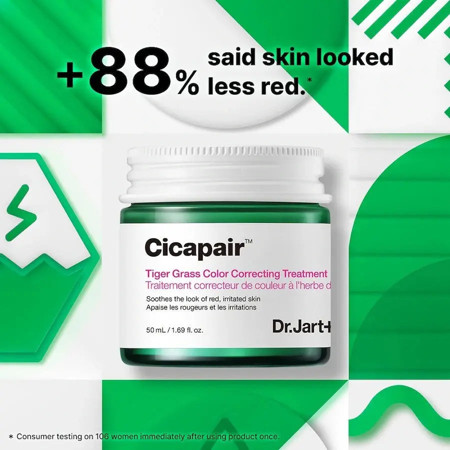 Dr.Jart+ - Cicapair Tiger grass color correcting treatment - Korean skincare - Nashwa