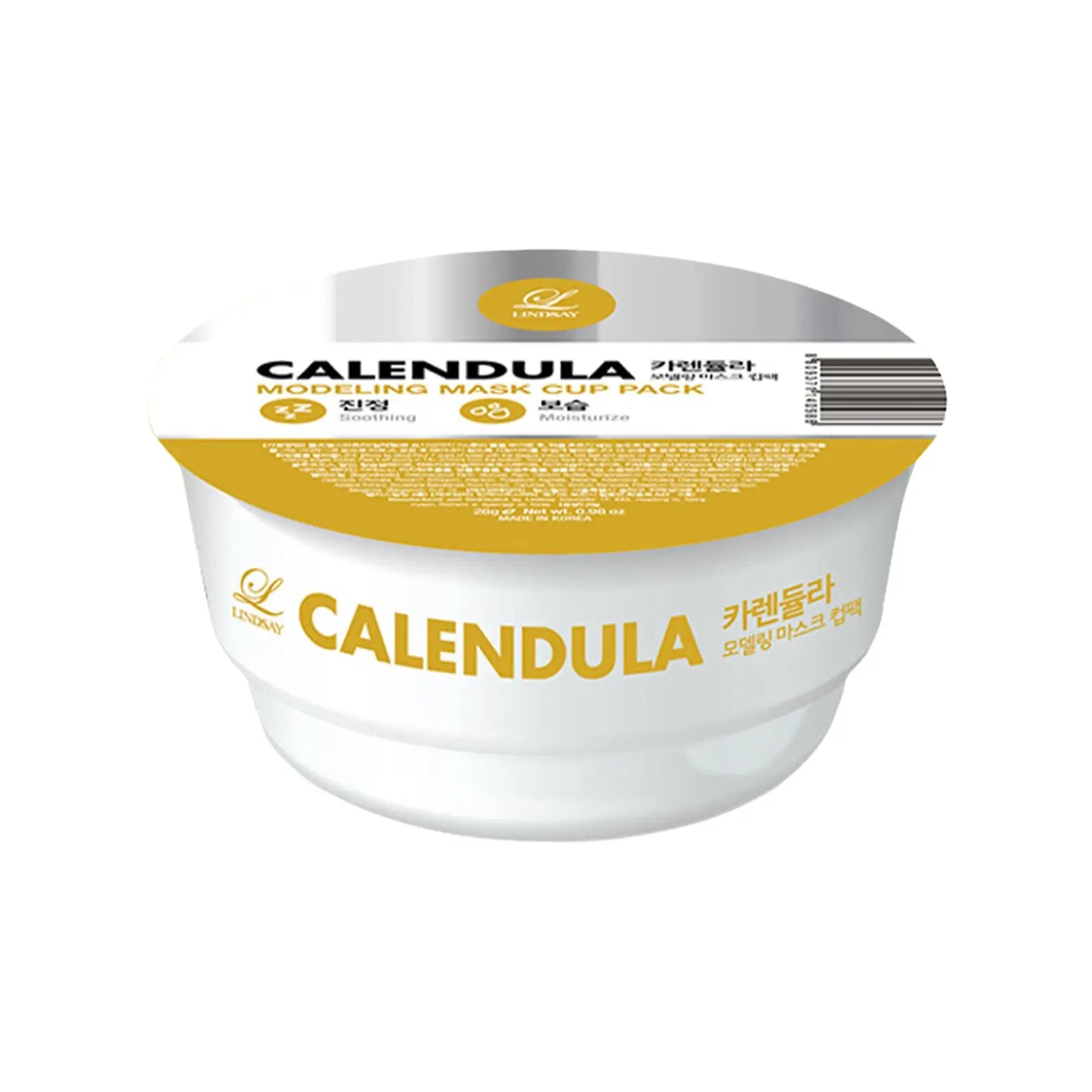 LINDSAY - Modeling Mask Cup Pack Calendula 28g - Korean Skincare - Nashwa