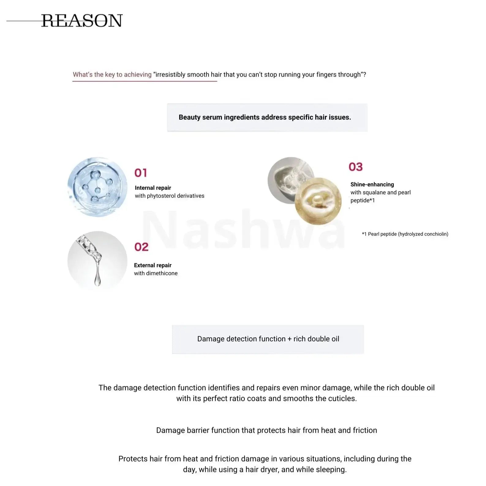 Shiseido Fino Premium Touch Hair Oil ingrediënten - interne reparatie, externe coating en glansverbetering