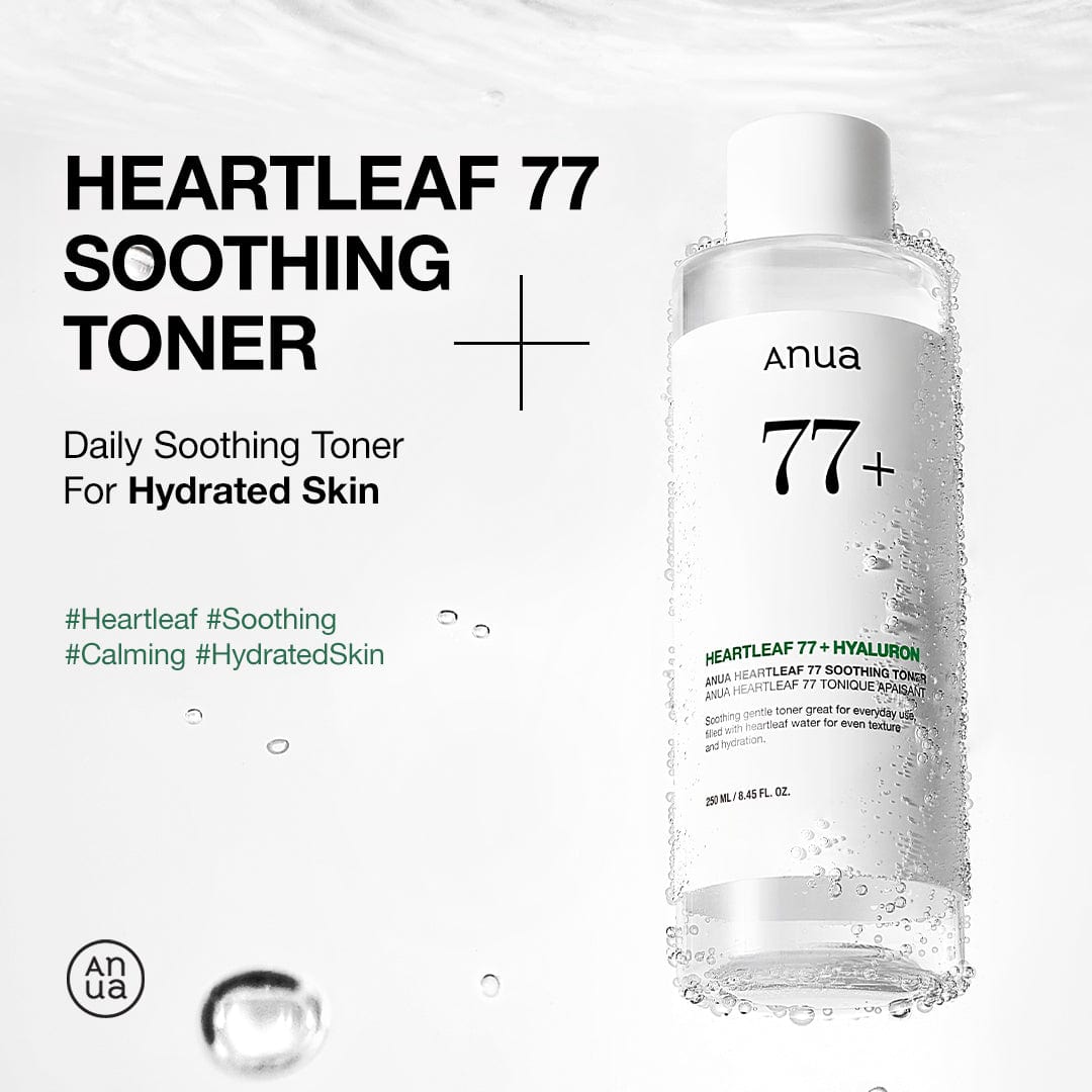 Anua Heartleaf 77 Soothing Toner, dagelijkse kalmerende toner voor een gehydrateerde huid