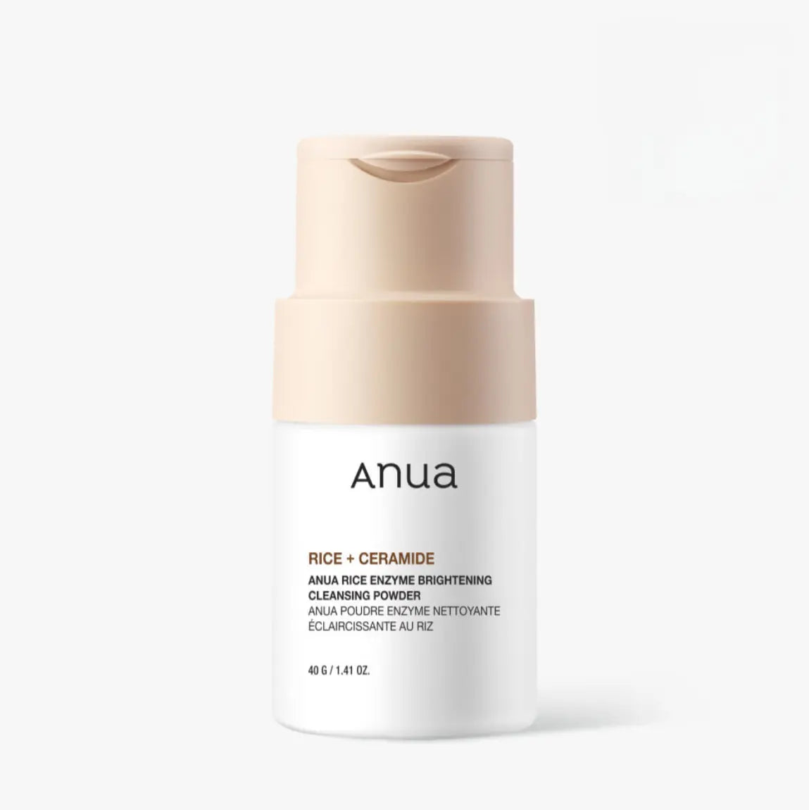 Anua Rice Enzyme Brightening Cleansing Powder 40 g met rijst en ceramide