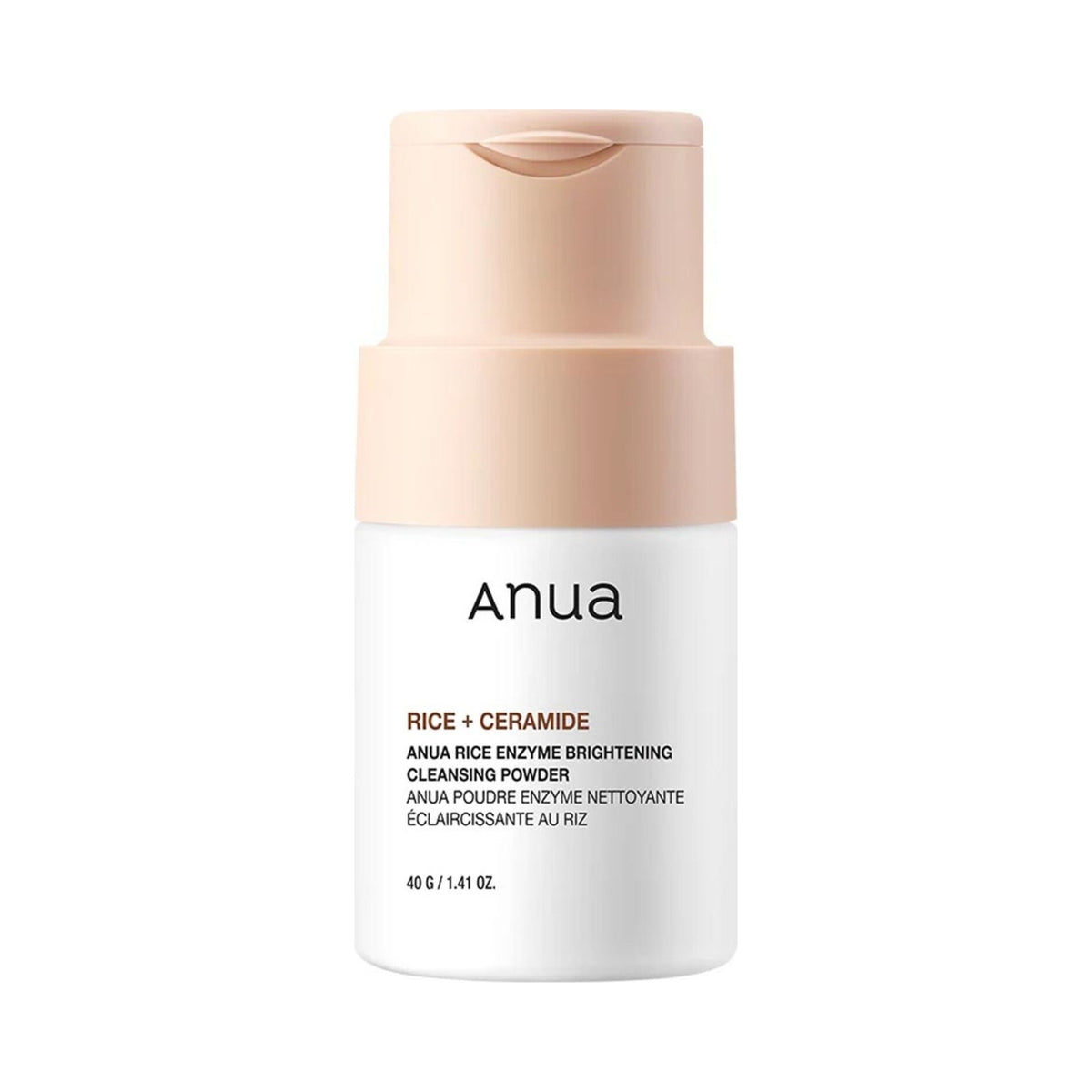Anua Rice Enzyme Brightening Cleansing Powder, flesje van 40 g