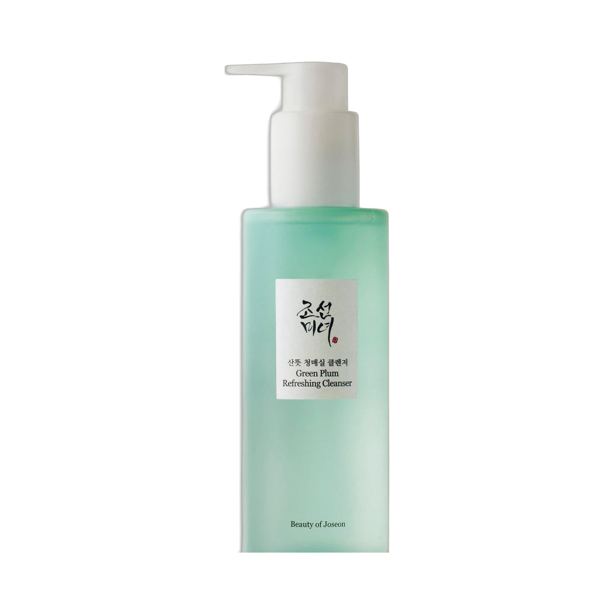 Beauty of Joseon Green Plum Refreshing Cleanser Jumbo, pompfles van 200 ml