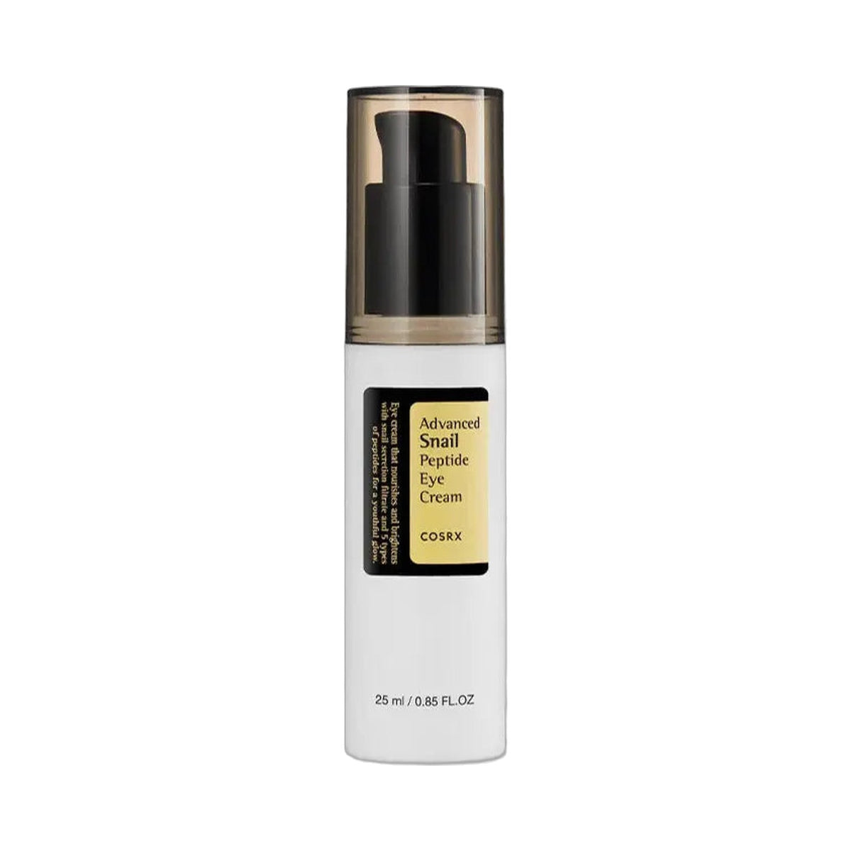 COSRX Advanced Snail Peptide Eye Cream, pompflesje