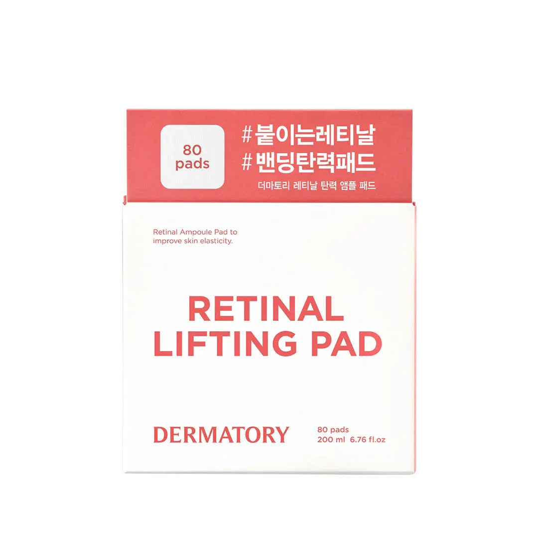 DERMATORY Retinal Lifting Ampoule Pad, doos met 80 pads