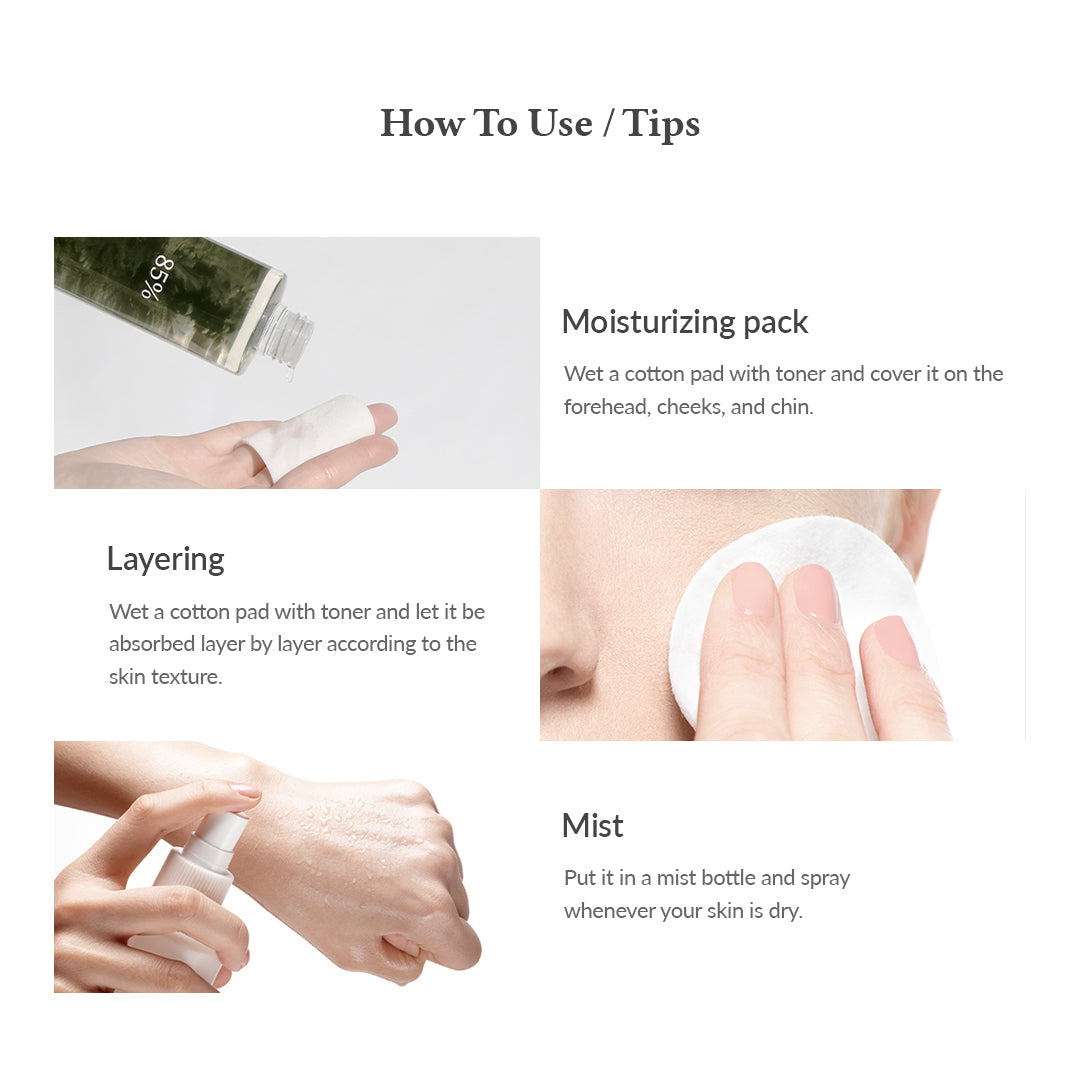 Zo gebruik je de Dr.Althea Anastatica Toner: als vochtmasker, in laagjes of als mist