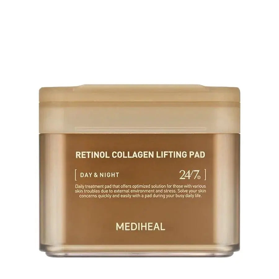 Mediheal Retinol Collagen Lifting Pads tegen rimpels en fijne lijntjes