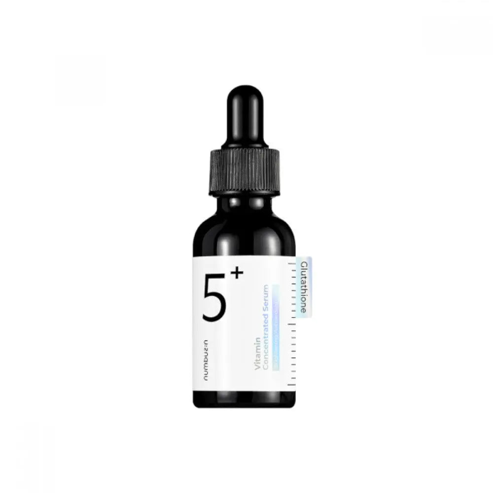 Numbuzin No.5 Vitamin Concentrated Serum 30 ml, zwarte flacon met pipet