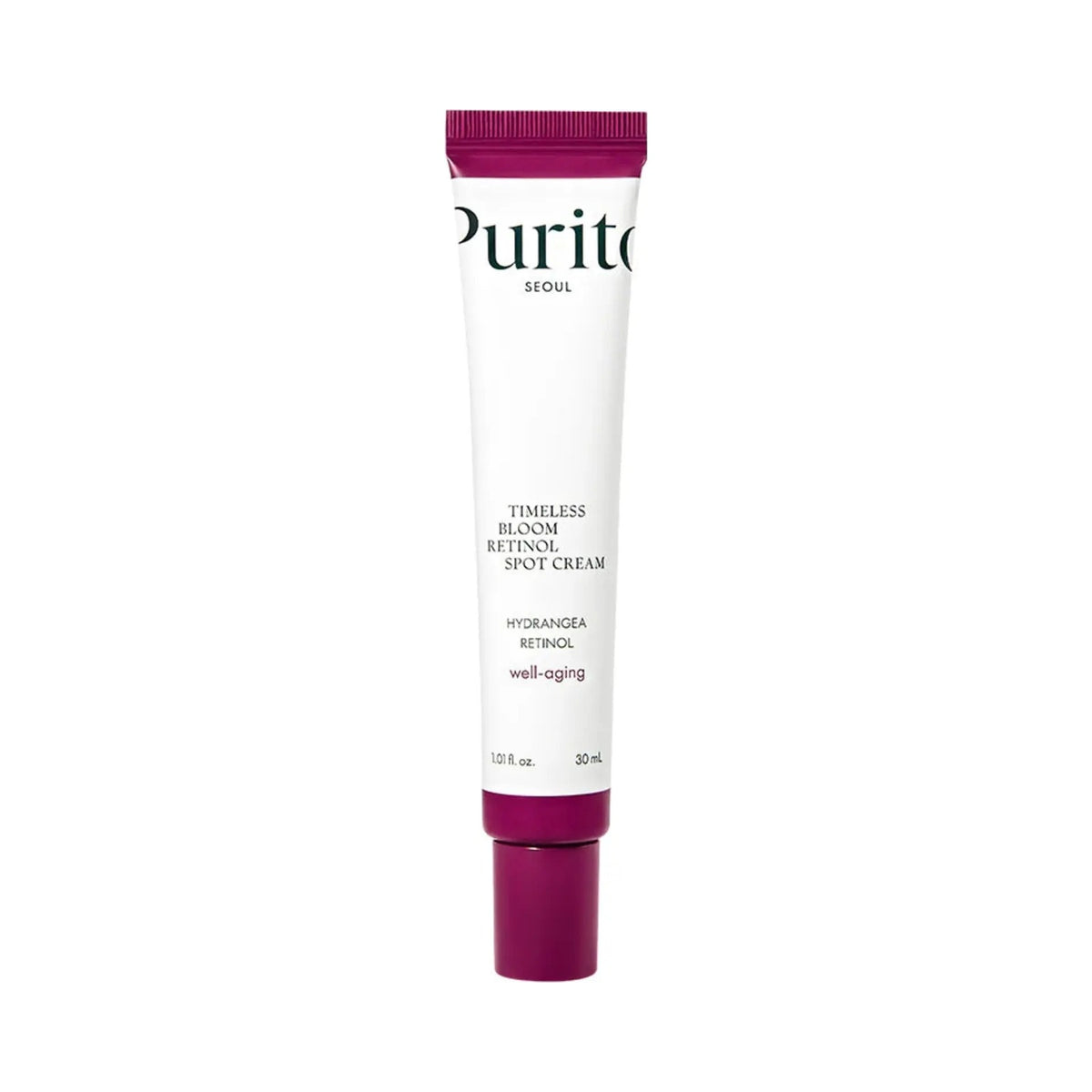 PURITO Timeless Bloom Retinol Spot Cream, tube van 30 ml