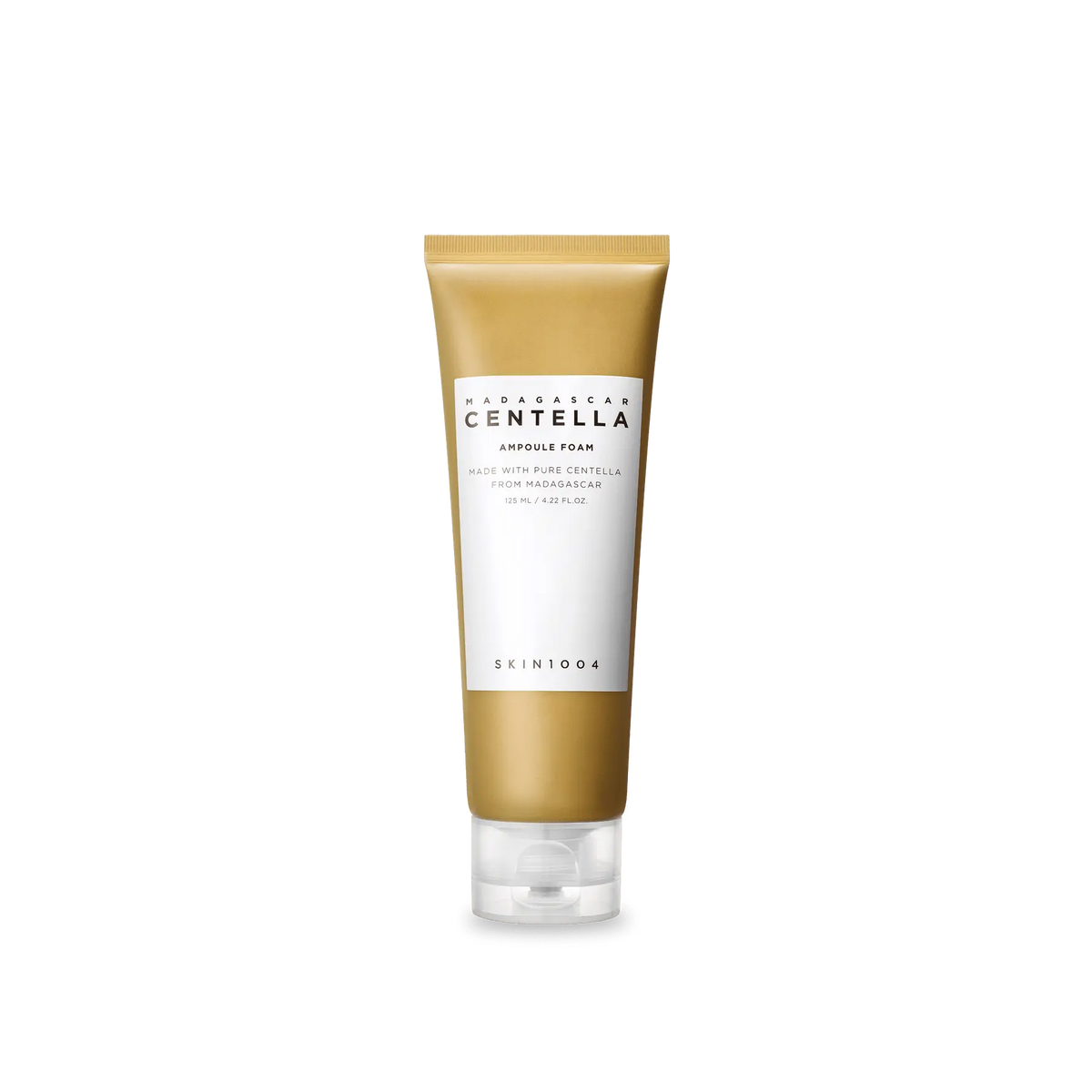 SKIN1004 Madagascar Centella Ampoule Foam 125ml, goudkleurige tube