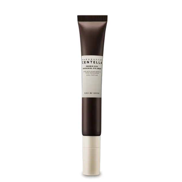 SKIN1004 Madagascar Centella Probio-Cica Bakuchiol Eye Cream, donkerbruine tube