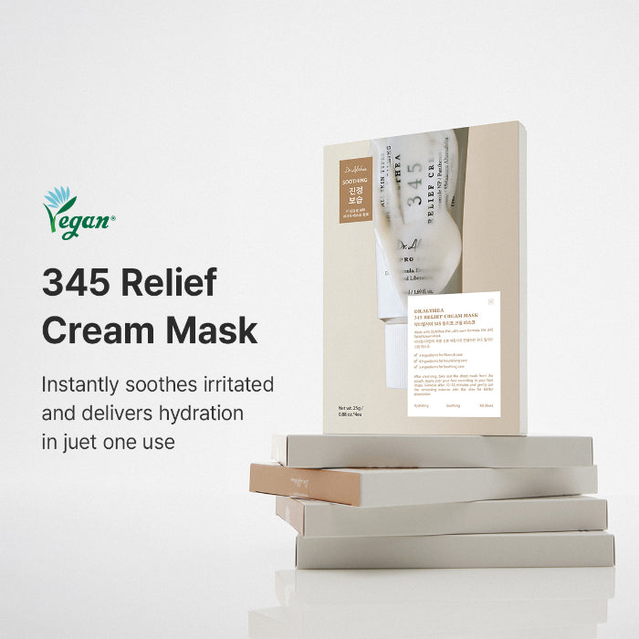 Dr. Althea 345 Relief Cream Mask, kalmeert geïrriteerde huid en hydrateert in één keer