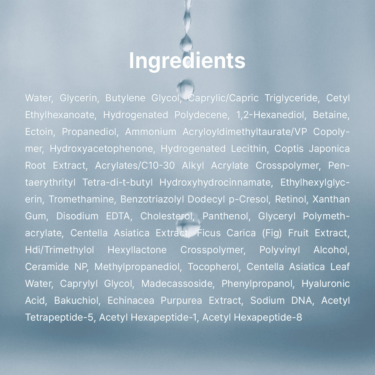 Ingrediëntenlijst van de Dr. Althea Retinol Flat Iron Eye Roller