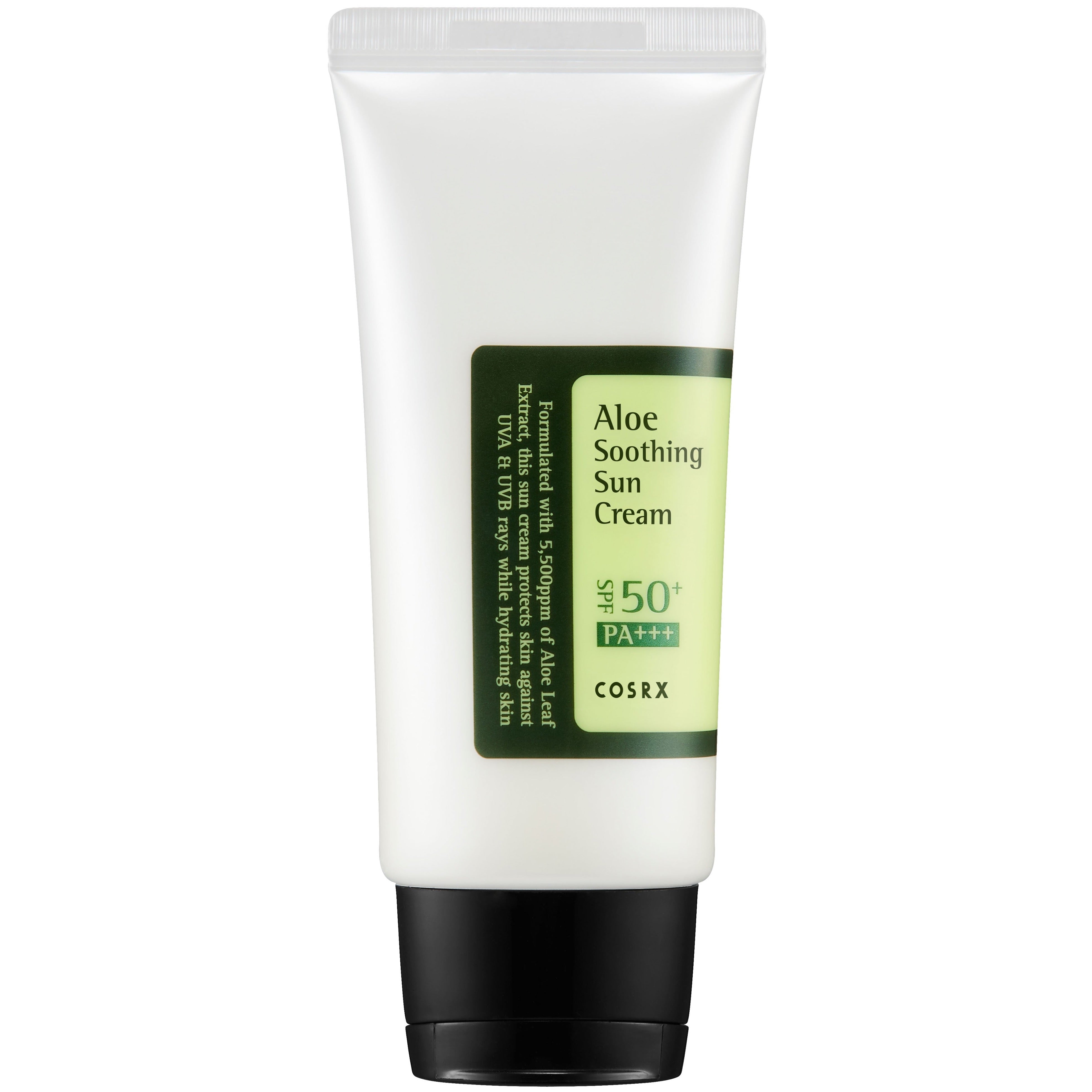 COSRX - Aloe Soothing Sun Cream SPF50+ PA+++ 50ml - Nashwa - Korean and Japanese skincare