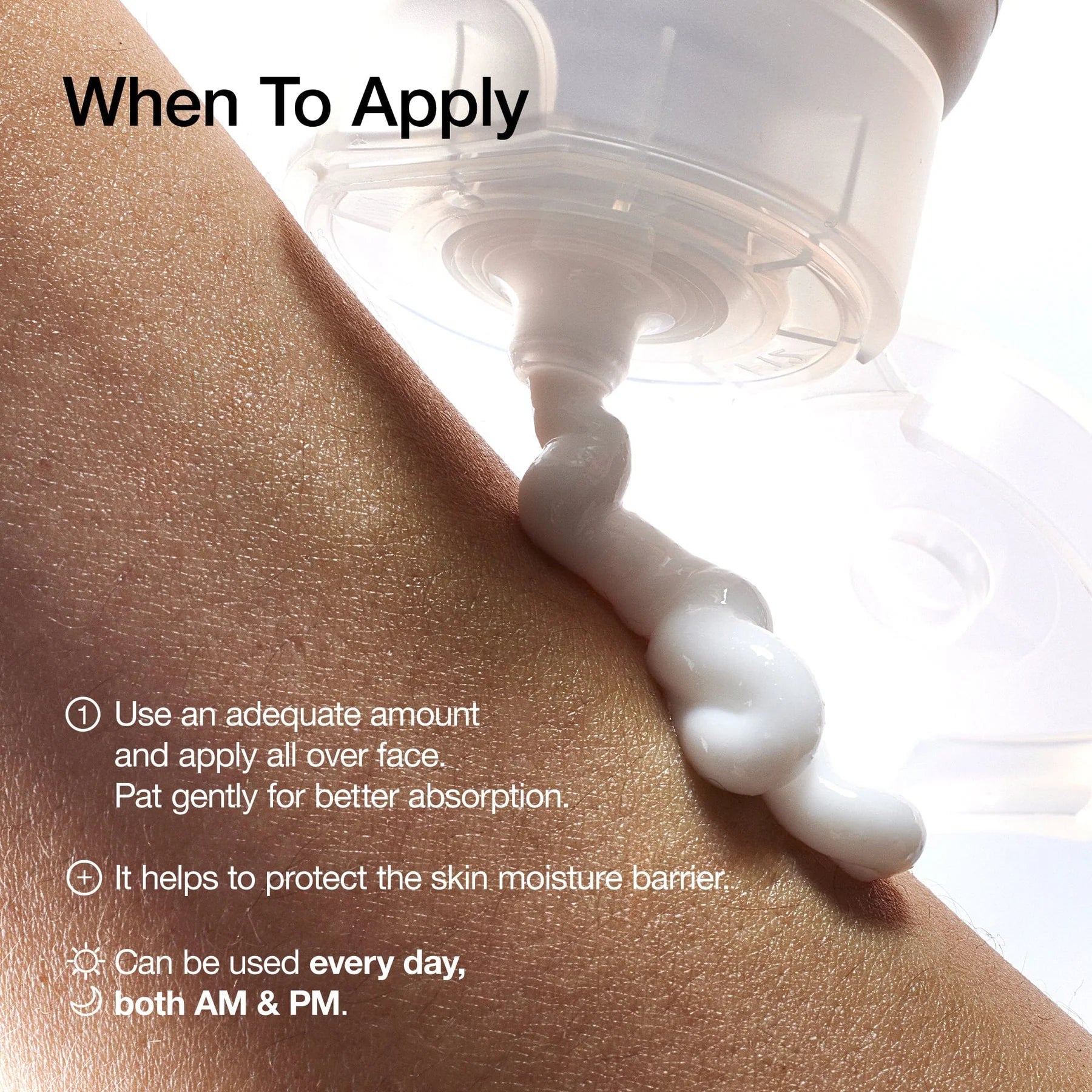 Gebruiksaanwijzing van de Anua 3 Ceramide Panthenol Moisture Barrier Cream