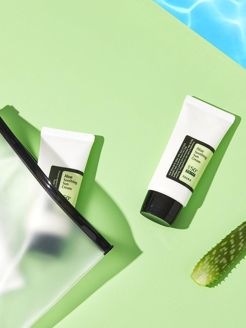 COSRX - Aloe Soothing Sun Cream SPF50+ PA+++ 50ml - Korean Skincare - Nashwa