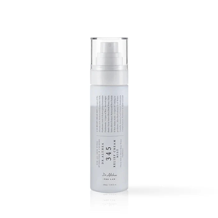 Dr. Althea 345 Relief Cream Mist flacon van 100 ml met pompsproeier