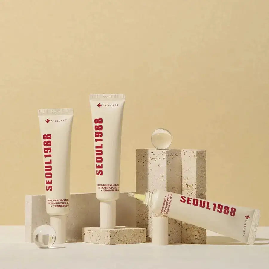 KSECRET - SEOUL 1988 Eye Cream - Retinal Liposome 4% + Fermented Bean 30ml - Korean skincare - Nashwa