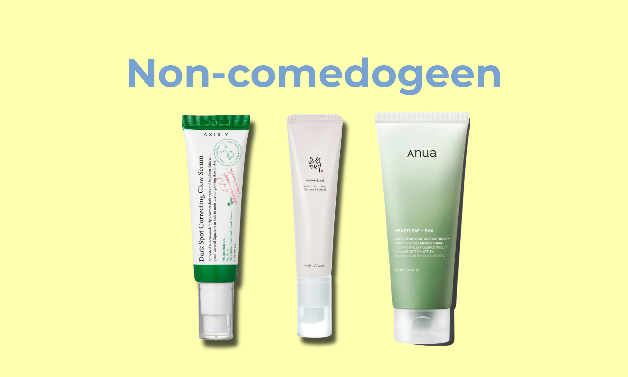 skincare producten voor de acne gevoelige huid