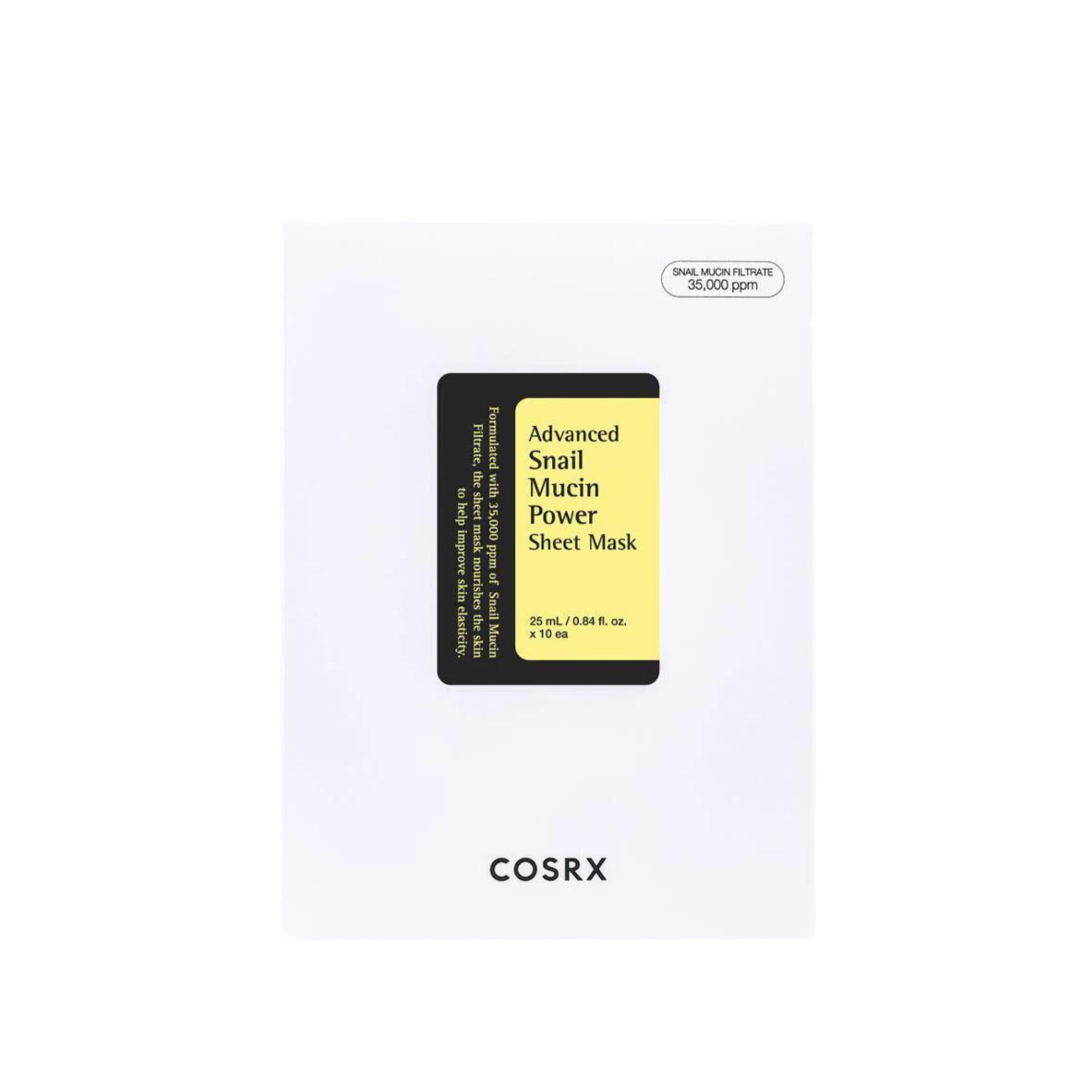 Cosrx - Advanced Snail Mucin Power Sheet Mask - Nashwa - Korean and Japanese skincare