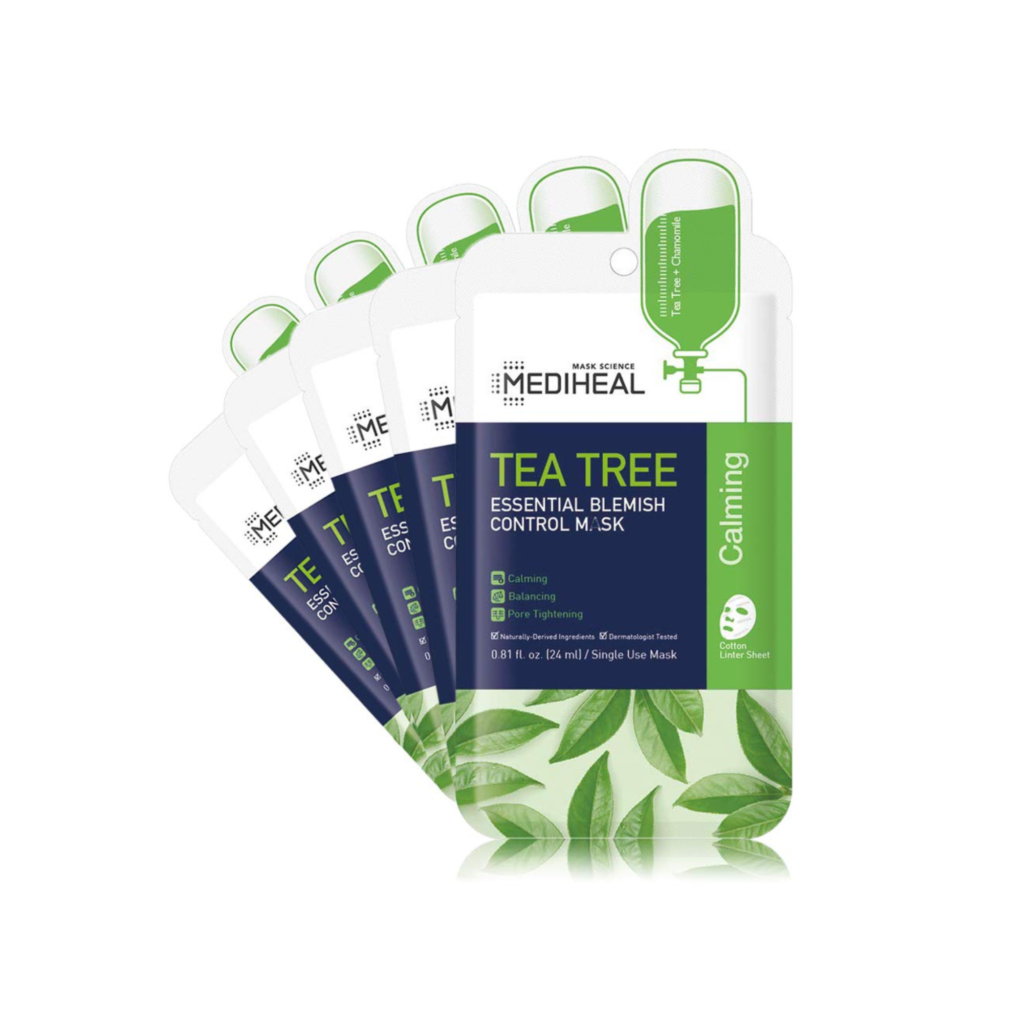 Mediheal - Tea Tree Care Solution Essential Mask EX. - Nashwa - Korean and Japanese skincare