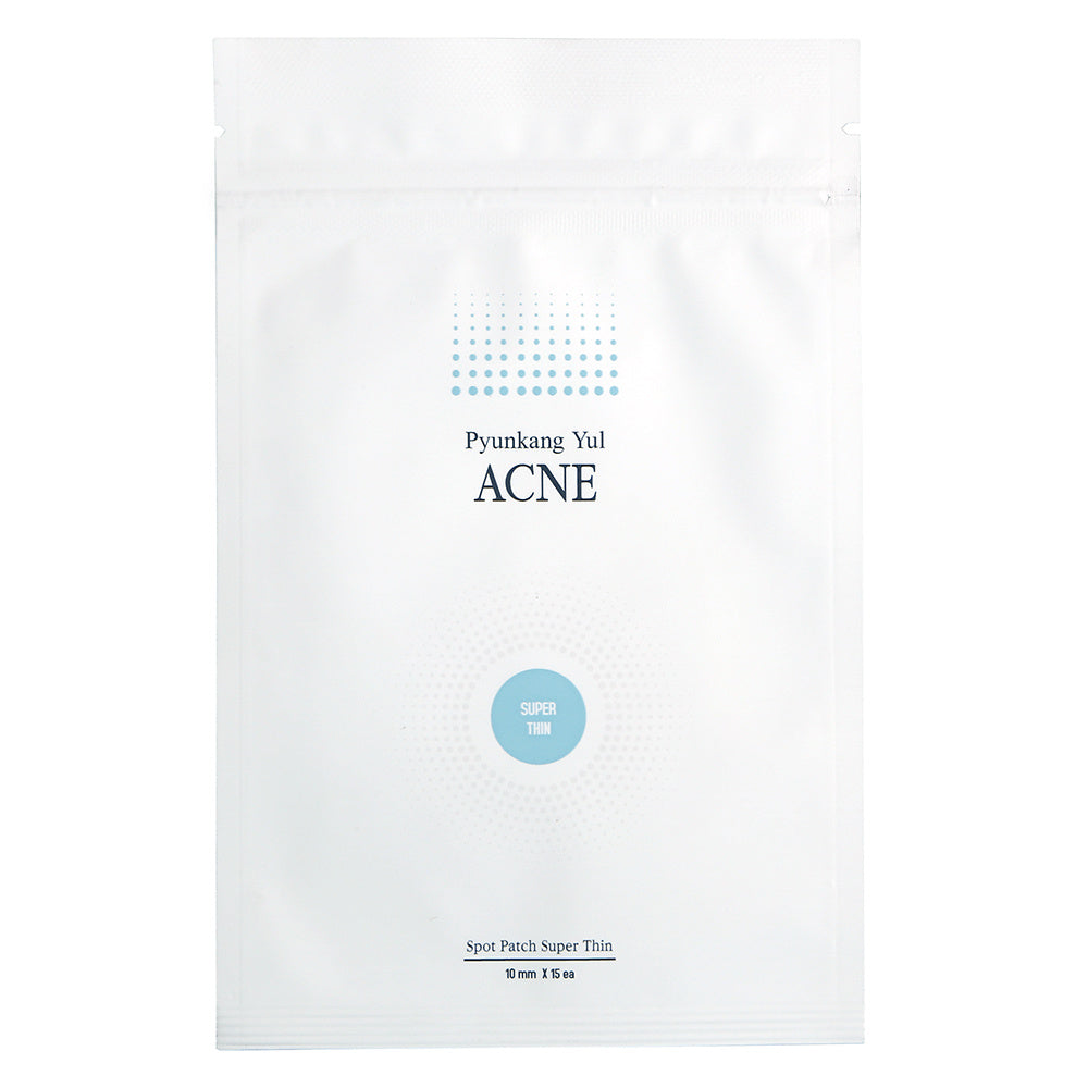 Pyunkang Yul Acne Spot Patch Super Thin, verpakking met 15 hydrocolloïde pleisters van 10 mm