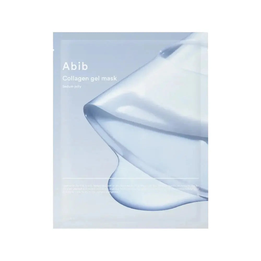 Abib Collagen Gel Mask Sedum Jelly, verpakking van het hydrogel gezichtsmasker
