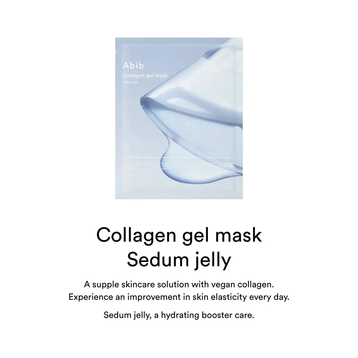 Abib Collagen Gel Mask Sedum Jelly: masker met vegan collageen voor een elastische huid