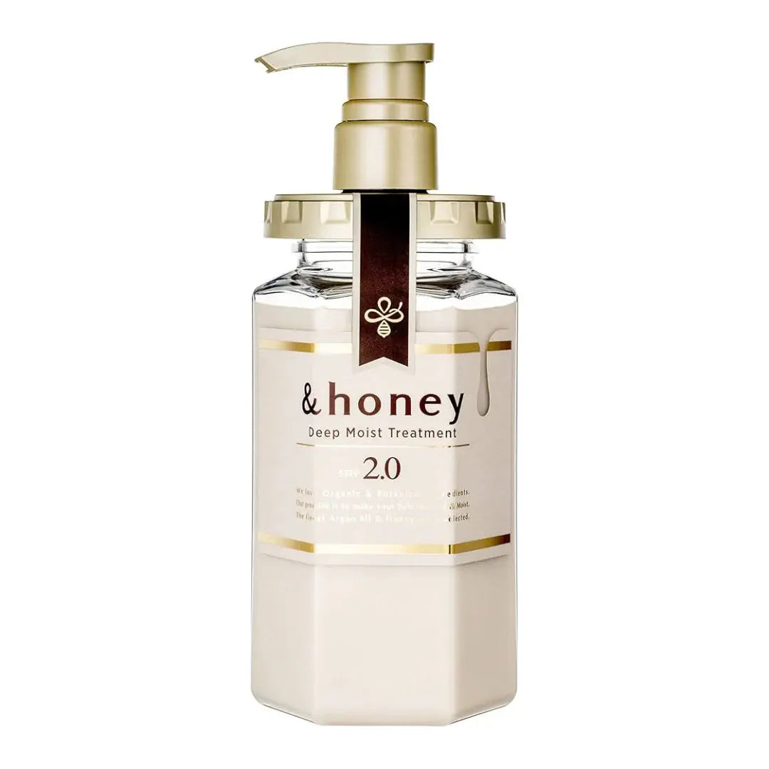 &honey Deep Moist Conditioner 2.0 445g, pompfles met romige conditioner