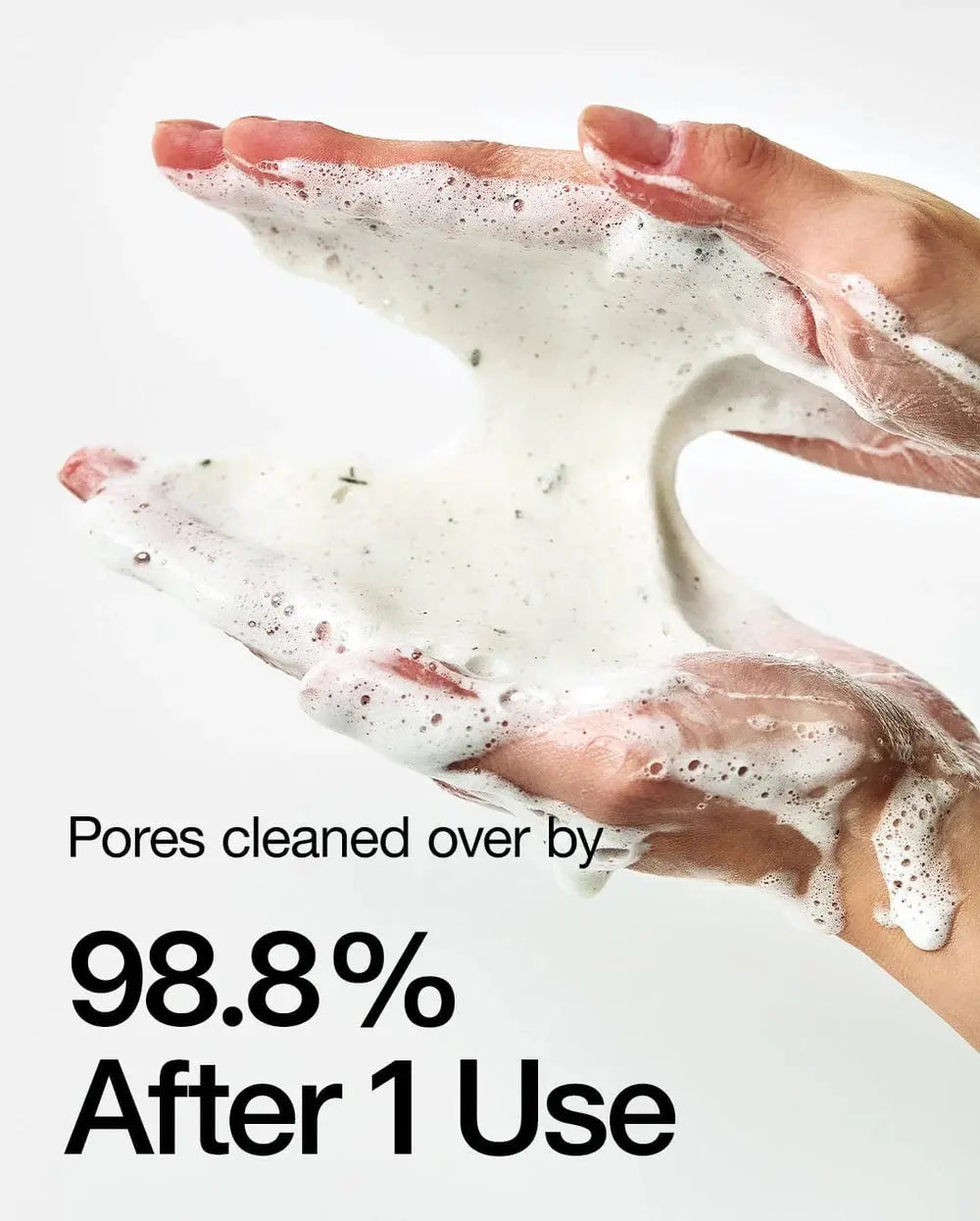 Anua Heartleaf Quercetinol Pore Deep Cleansing Foam, volgens het merk poriën 98,8% schoner na 1 keer gebruik