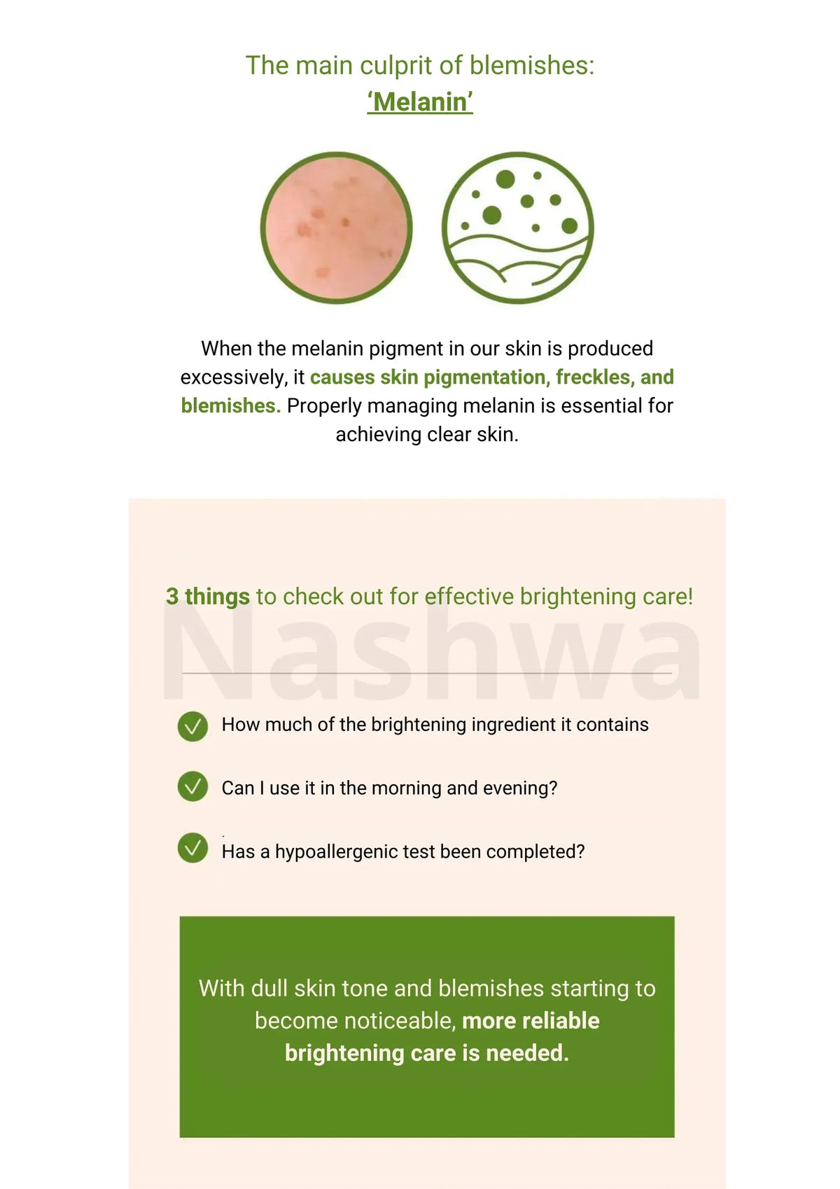 AXIS-Y Dark Spot Correcting Glow Serum, uitleg over melanine en waar je op let bij verhelderende verzorging