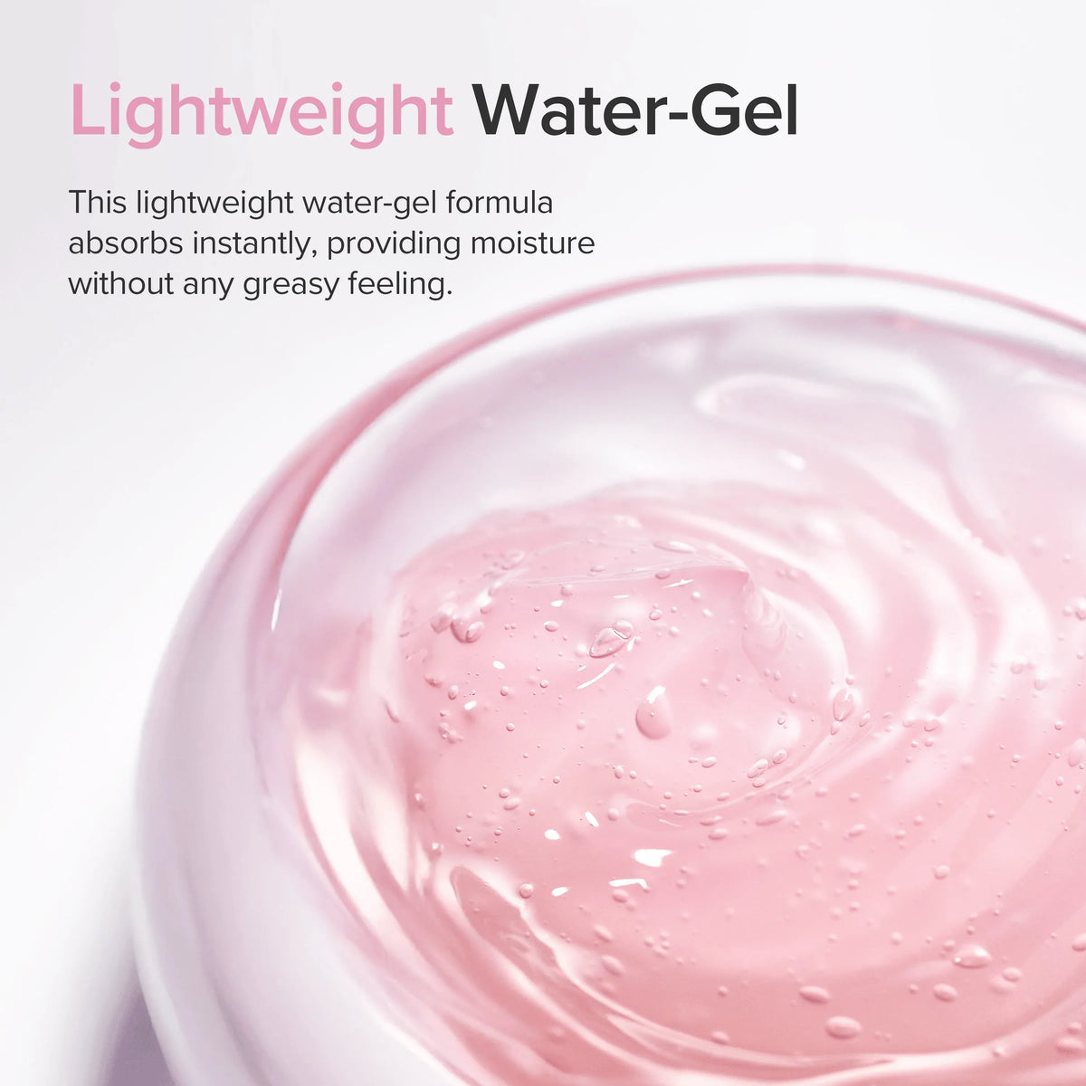 Lichte water-geltextuur van Beauty of Joseon Red Bean Water Gel die direct intrekt
