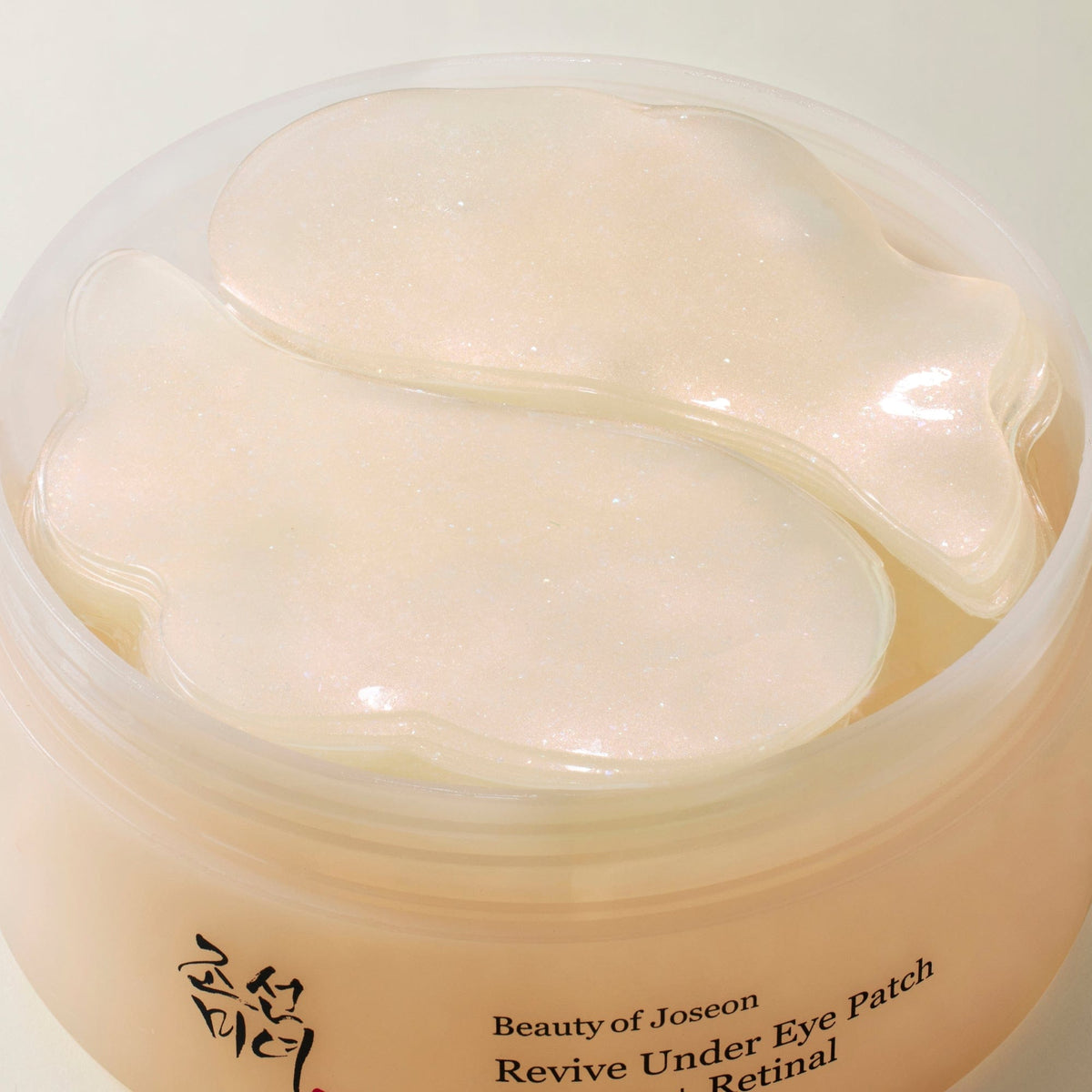 Hydrogel-oogpatches met parelmoer in de pot van Beauty of Joseon Revive Under Eye Patch