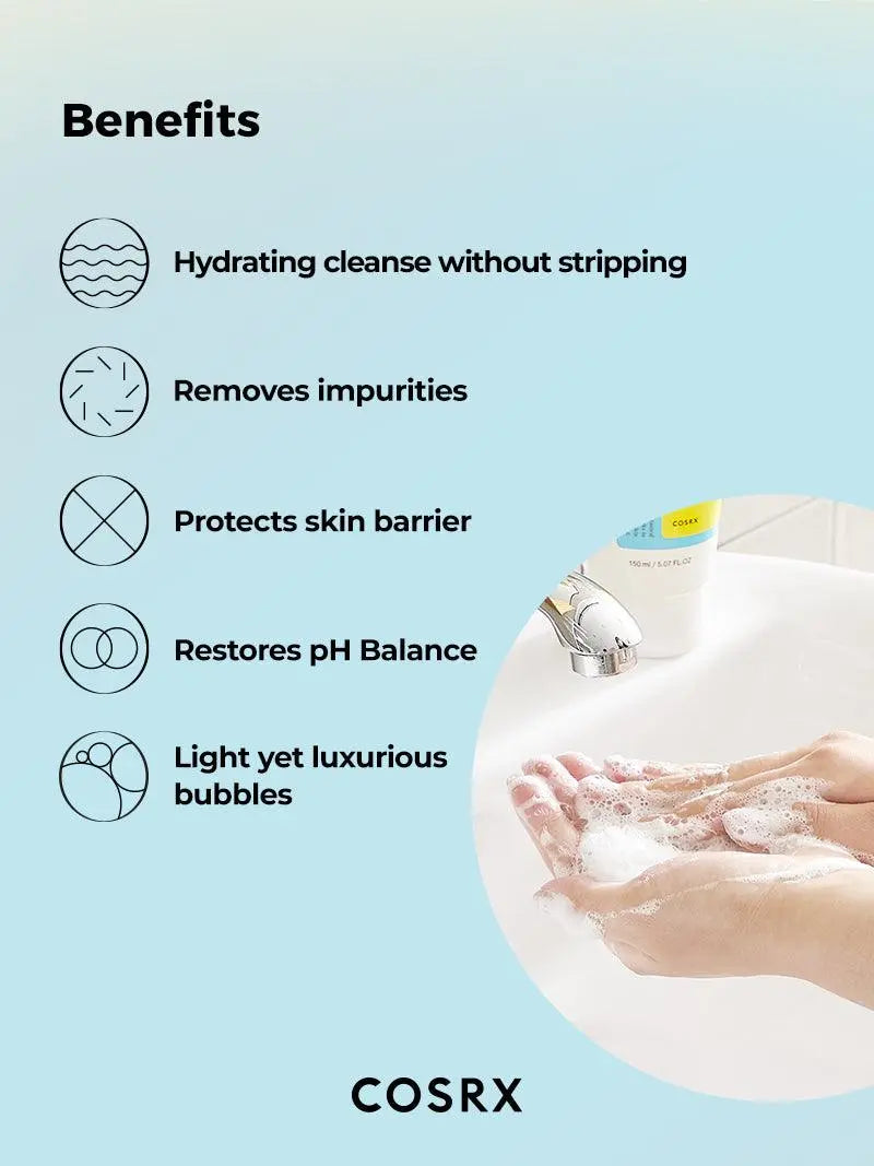 COSRX Low pH Good Morning Gel Cleanser reinigt zonder uitdrogen en beschermt de huidbarrière