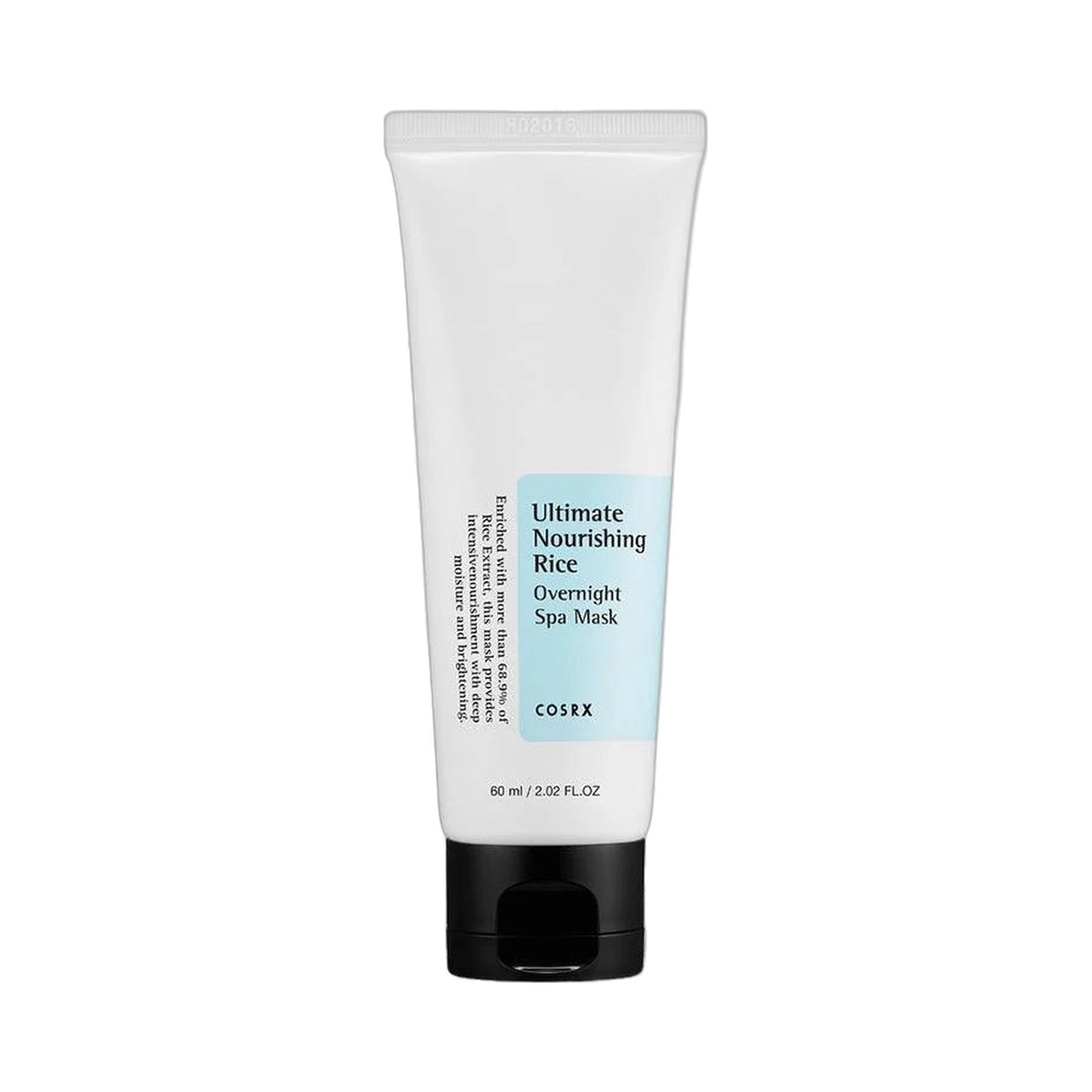 COSRX Ultimate Nourishing Rice Overnight Spa Mask, tube van 60 ml