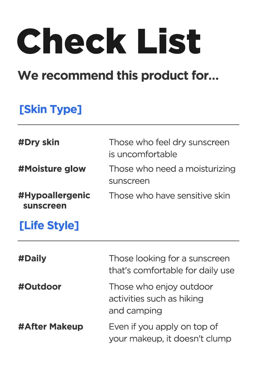 Isntree Hyaluronic Acid Watery Sun Gel SPF50+ PA++++, aanbevolen voor de droge en gevoelige huid en dagelijks gebruik