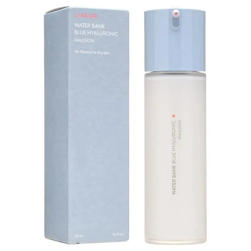 LANEIGE Water Bank Blue Hyaluronic Emulsion, flacon met doosje