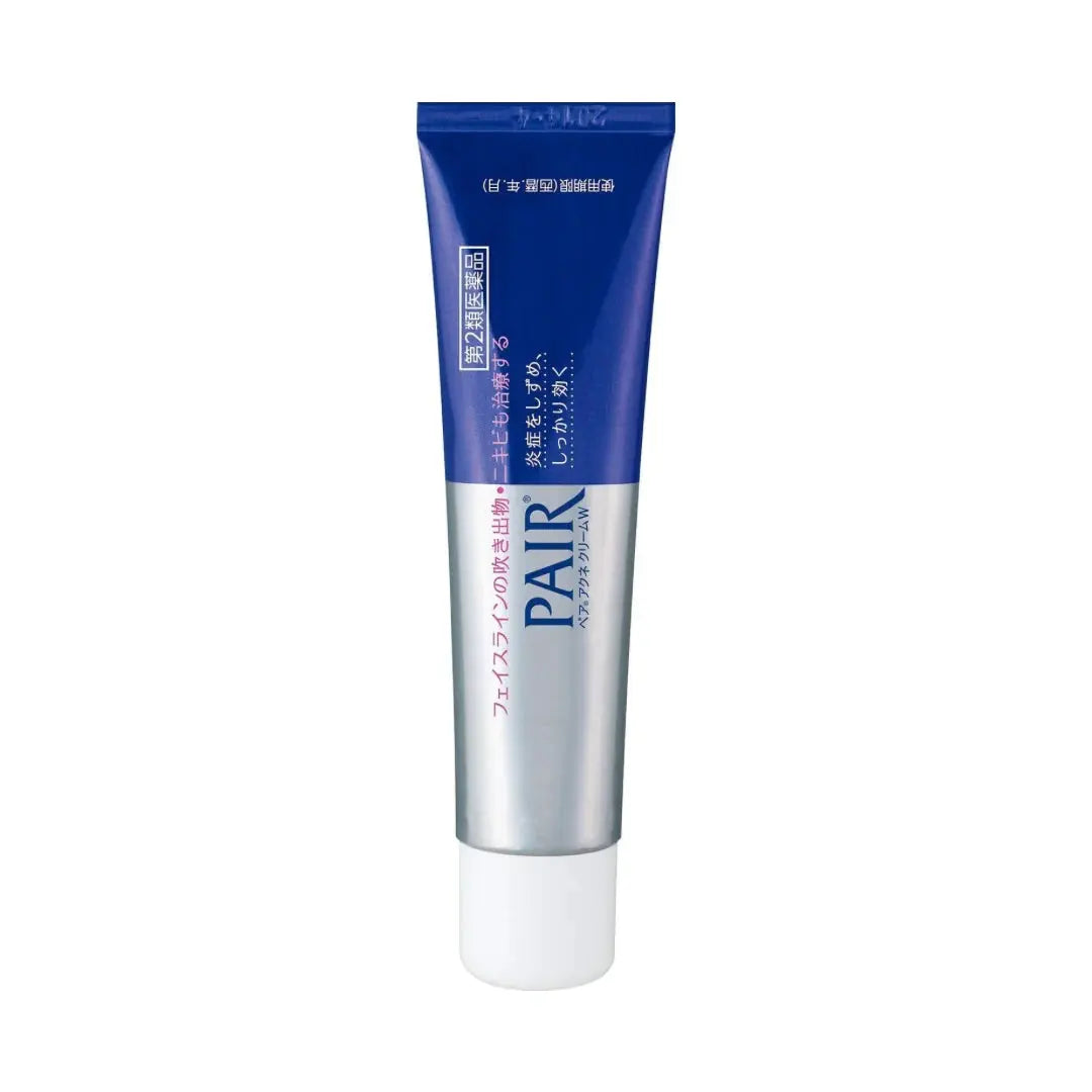 LION PAIR Acne Cream W in blauw-zilveren tube
