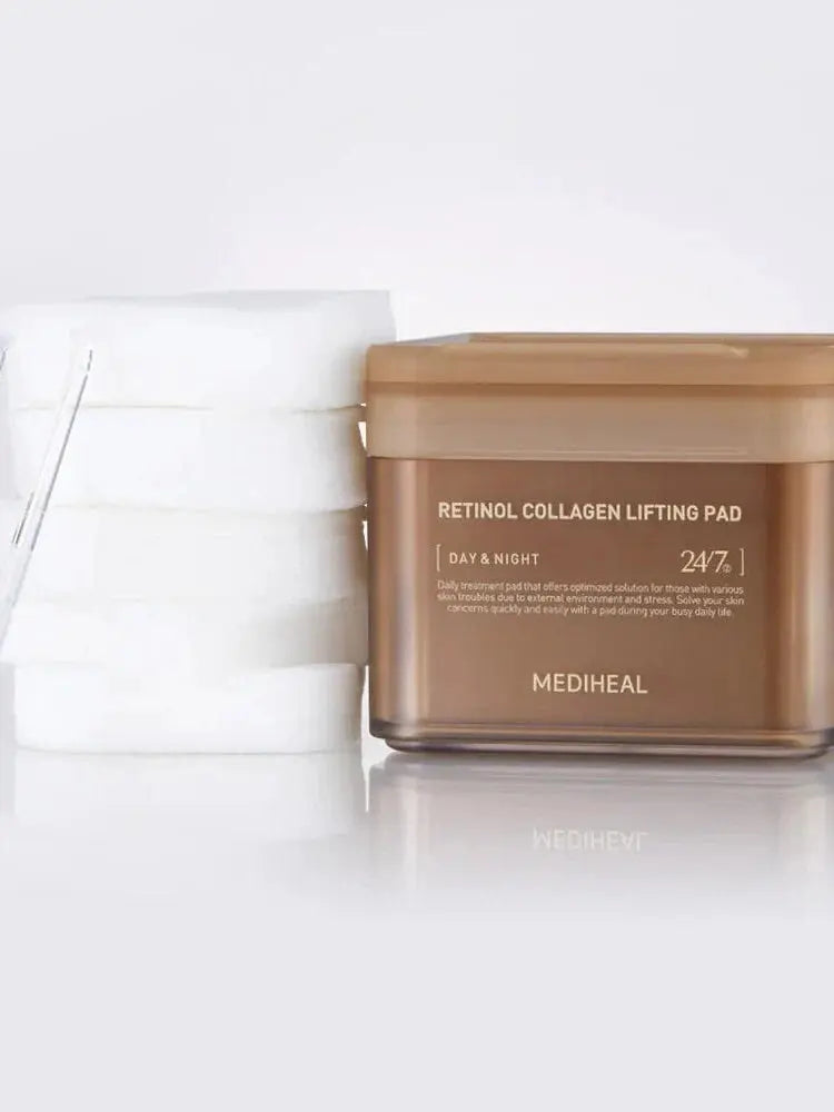 Mediheal Retinol Collagen Lifting Pads tegen rimpels en fijne lijntjes