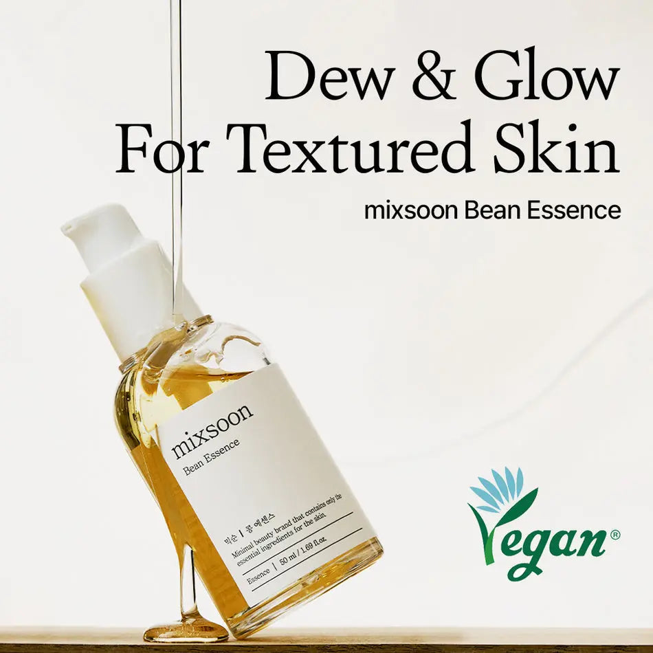mixsoon Bean Essence voor een gladde huid met glow, vegan