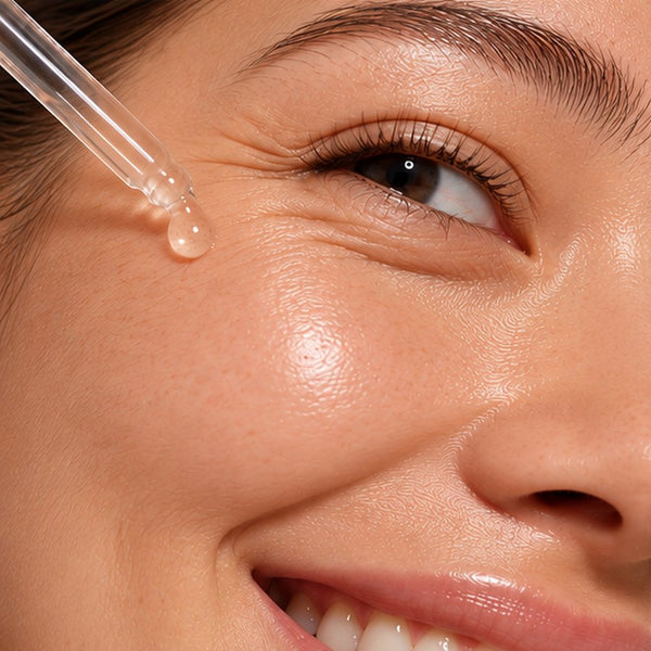 Nashwa skincare voor fijne lijntjes en rimpels: serum bij het oog