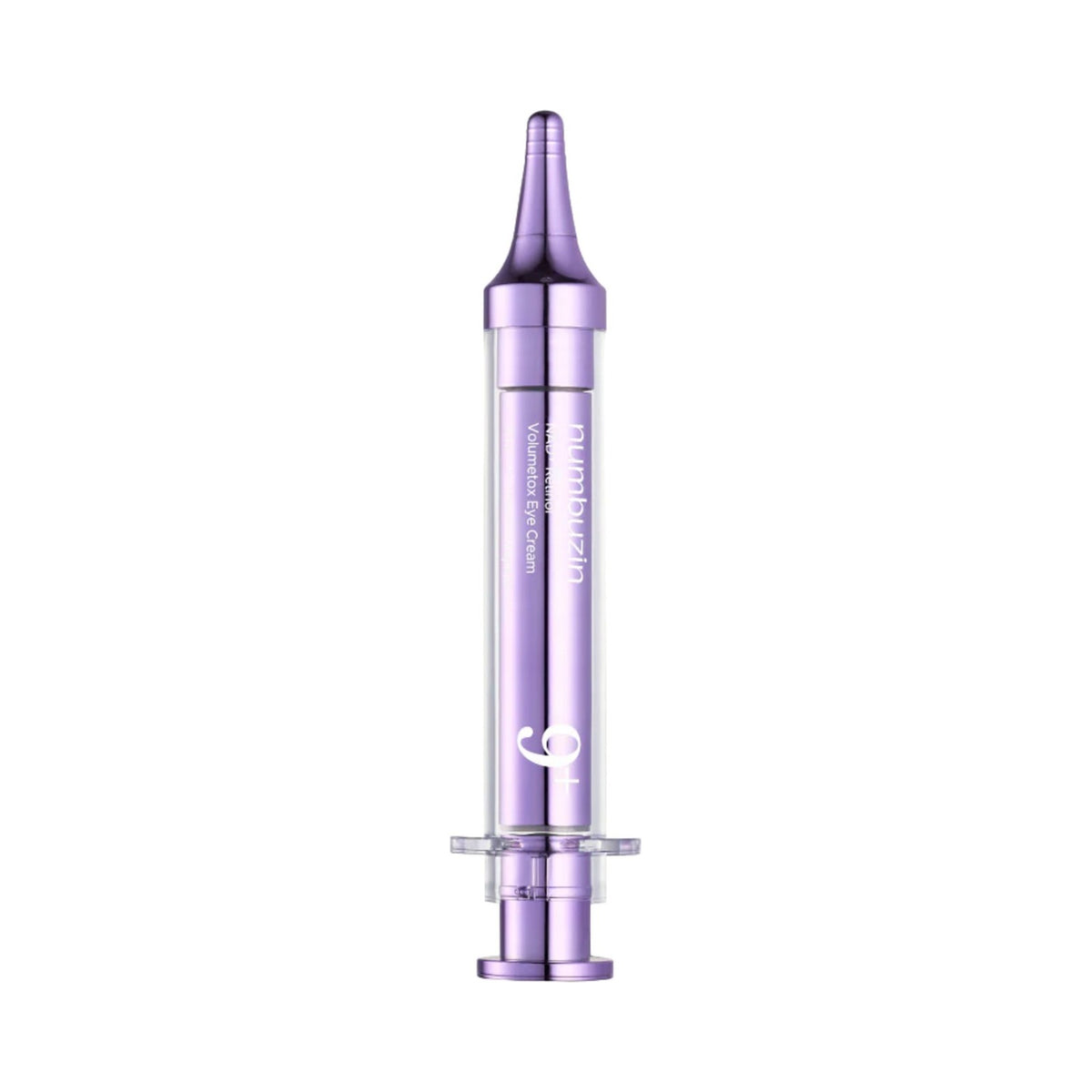 Numbuzin No.9 NAD+ Retinol Volumetox Eye Cream, paarse applicator