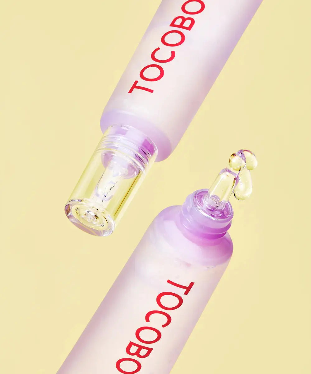 TOCOBO Collagen Brightening Eye Gel Cream, twee tubes met metalen tip en gel